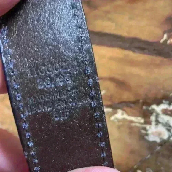 Columbia Brown, leather belt, size 38 - Picture 5 of 6